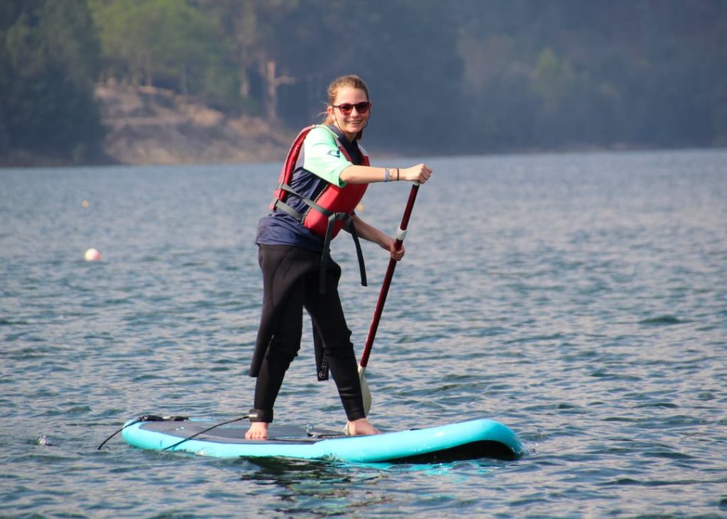 SUP STand Up Paddle campo de férias