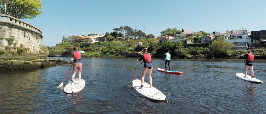 SUP Stand Up Paddle Rio Ave Azurara Vila do Conde